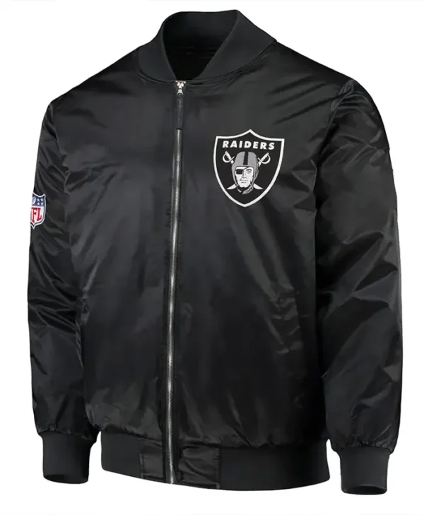 Jonatan Las Vegas Raiders Vintage Black Bomber Jacket