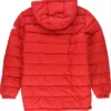 Kansas City Chiefs Red Parka Jacket Back