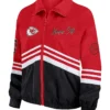 Kansas City Chiefs Red Vintage Windbreaker Zip Jacket