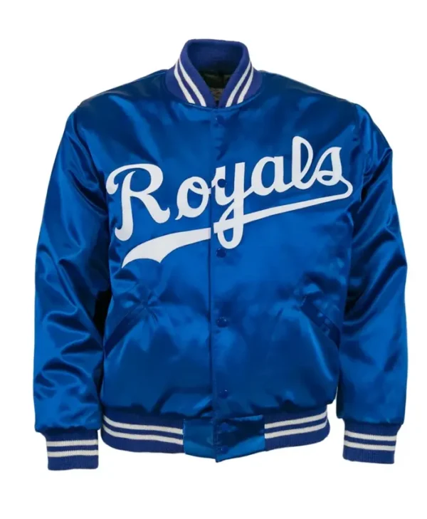 Kansas City Royals 1969 Authentic Satin Varsity Jacket