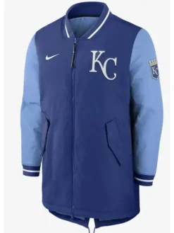 Kansas City Royals Baseball Team Dugout Jacket