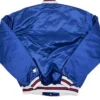 Los Angeles Angels Navy Blue Vintage Varsity Jacket Back