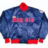 Los Angeles Angels Vintage Blue Bomber Jacket