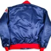 Los Angeles Angels Vintage Blue Bomber Jacket Back