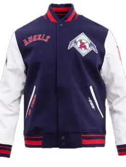 Los Angeles Angels Wool Letterman Varsity Jacket