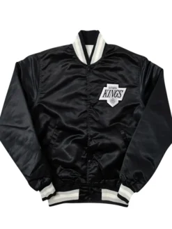 Los Angeles Kings Vintage Satin Varsity Jacket