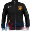MLB Baltimore Orioles Black Bomber Jacket