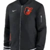 MLB Baltimore Orioles Black Bomber Jacket