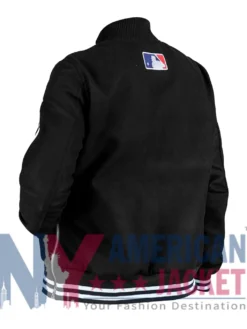 MLB Baltimore Orioles Bomber Black Jacket