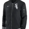 MLB Chicago White Sox Black Bomber Jacket