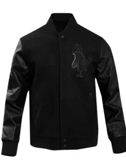 MLB St Louis Cardinals Black Wool Varsity Jacket