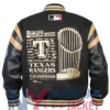 MLB Texas Rangers Varsity Black Champions Jacket