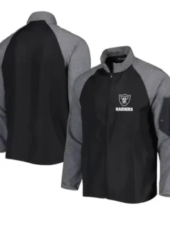 Mae Lind Las Vegas Raiders Full Zip Windbreaker Jacket