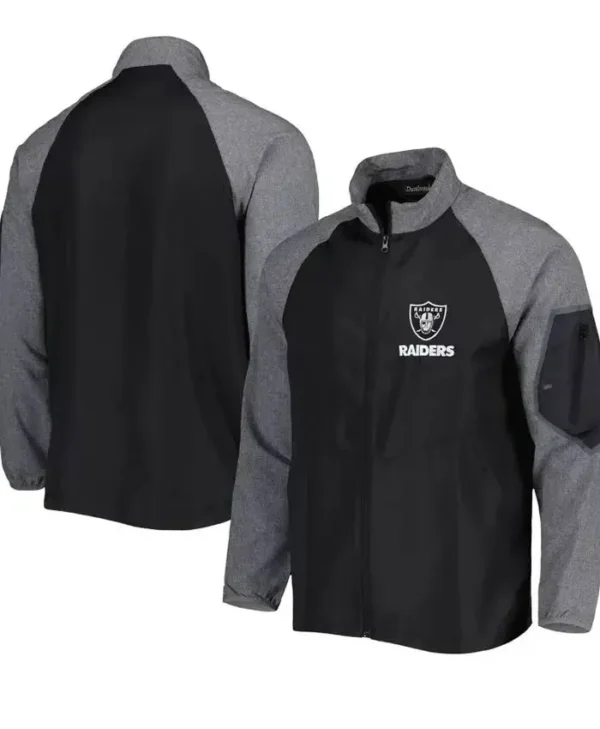 Mae Lind Las Vegas Raiders Full Zip Windbreaker Jacket