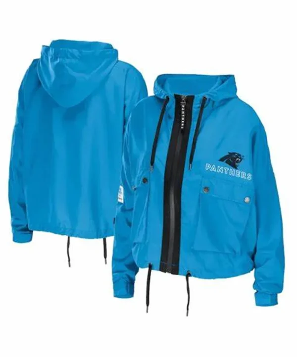 Marlo NFL Carolina Panthers Blue Hooded Jacket