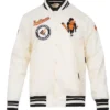 Mens Pro Standard MLB Baltimore Orioles Satin Varsity Jacket