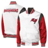 Men’s Tampa Bay Buccaneers White Starter Varsity Jacket