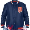 Minnesota Twins 1980s Diamond Navy Varsity Satin Jacket