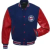 Minnesota Twins Red And Blue Wool Varsity Jacket