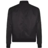 Minnesota Wild Black Vintage Bomber Jacket Back