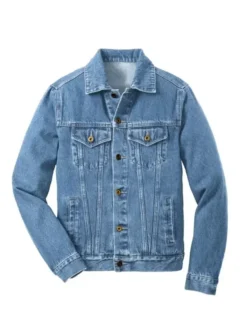 Minnesota Wild Blue Trucker Denim Jacket