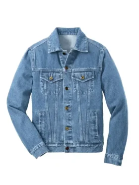 Minnesota Wild Blue Trucker Denim Jacket