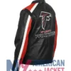 NFL Atlanta Falcons Leather Biker Jacket