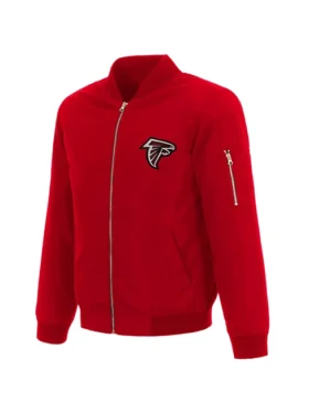 NFL Atlanta Falcons Lightweight Zip Bomber Jacket