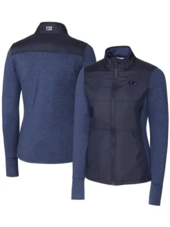 NFL Carolina Panthers Stealth Blue Zip Jacket