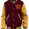 NFL Washington Commanders Wool Varsity Jacket