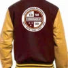 NFL Washington Commanders Wool Varsity Jacket Back