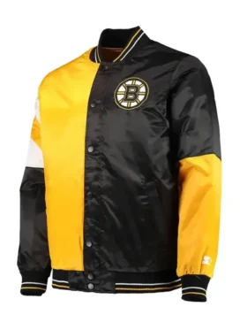 NHL Boston Bruins The Leader Black and Yellow Jacket