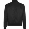 NHL Ottawa Senators Black Lightweight Vintage Bomber Jacket Back