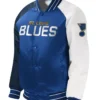 NHL St Louis Blues Starter Satin Varsity Jacket