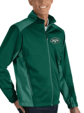 Neal Stroman New York Jets Green Track Jacket