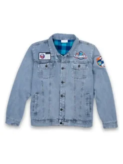New York Islanders Blue Trucker Denim Jacket