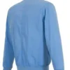 New York Yankee Nylon Blue Bomber Jacket Back