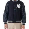 New York Yankees 2009 World Series Wool Black Jacket
