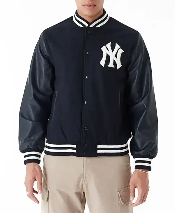 New York Yankees 2009 World Series Wool Black Jacket