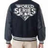 New York Yankees 2009 World Series Wool Black Jacket Back