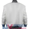 New York Yankees 90s Varsity White Jacket