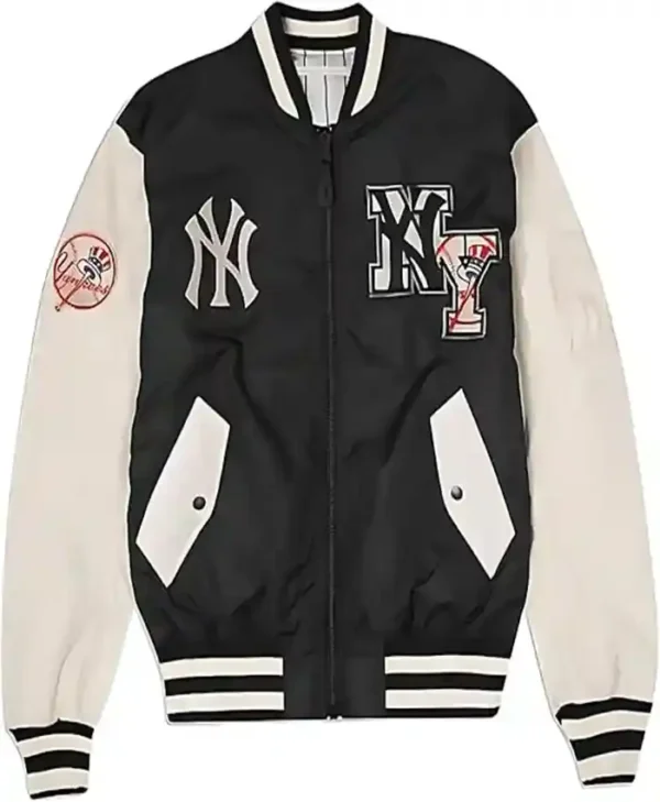 New York Yankees Basketball Vintage Wool Jacket