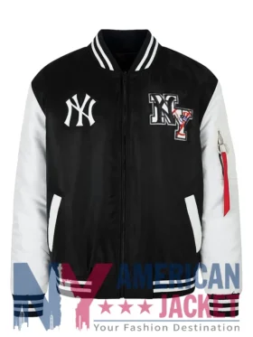 New York Yankees Basketball Wool Vintage Jacket