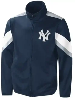 New York Yankees Navy Blue Track Jacket