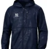 New York Yankees Navy Rain Jacket