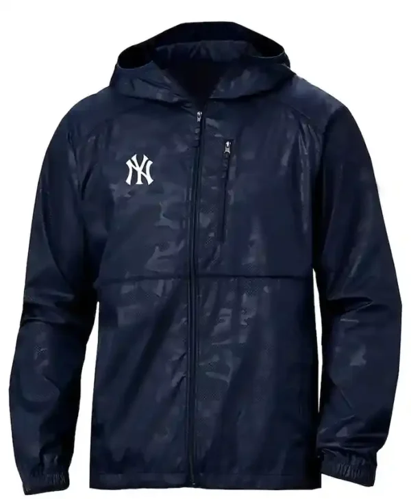 New York Yankees Navy Rain Jacket