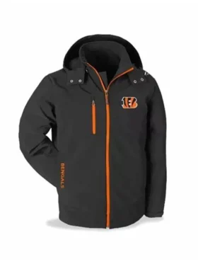 Norton Cincinnati Bengals Black Hooded Jacket
