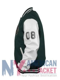 Oakland Athletics Green Letterman Off Jacket