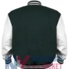 Oakland Athletics Off Green Letterman Jacket