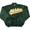 Oakland Athletics Vintage Starter Green Satin Jacket